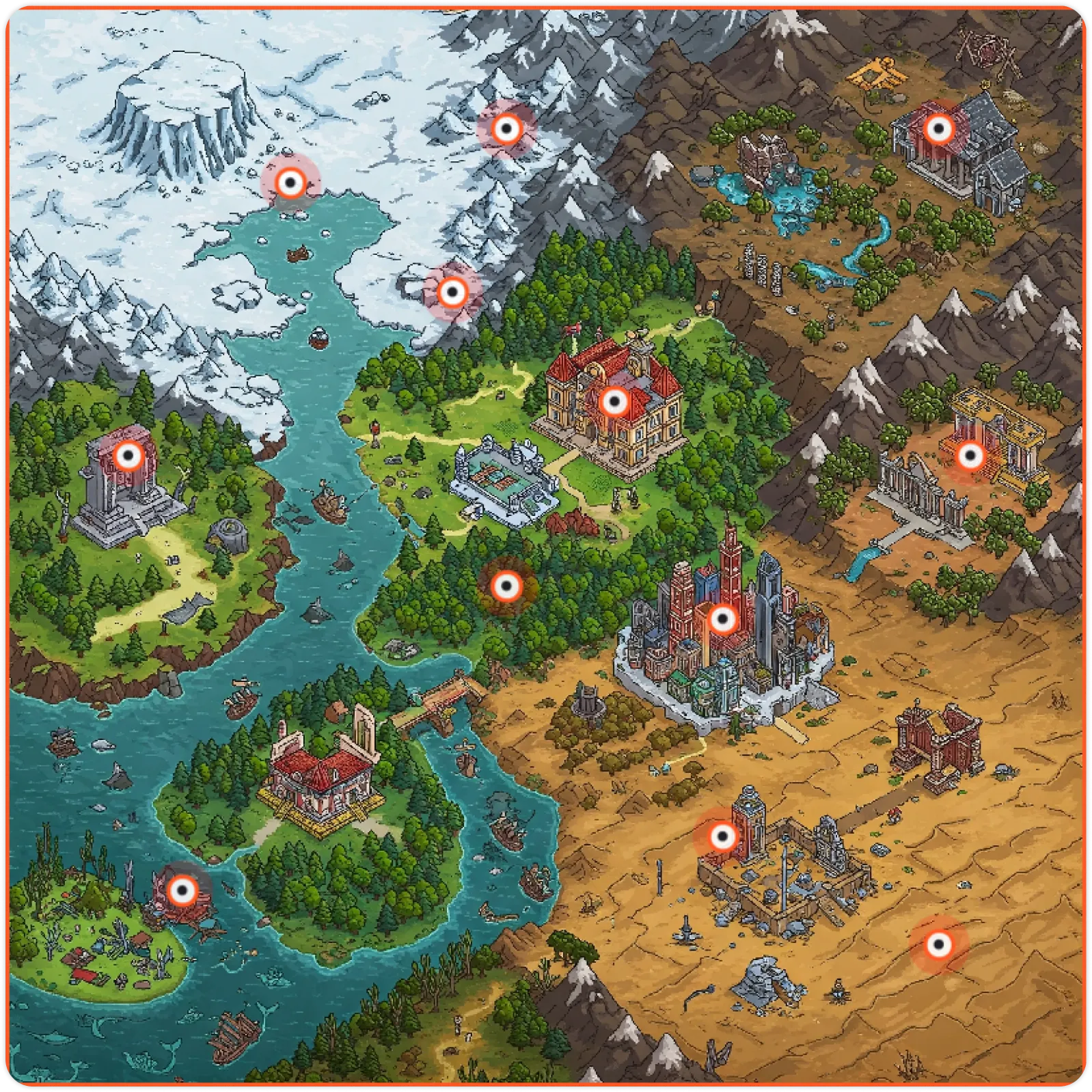 Les 12 Fragments - Mockup 1